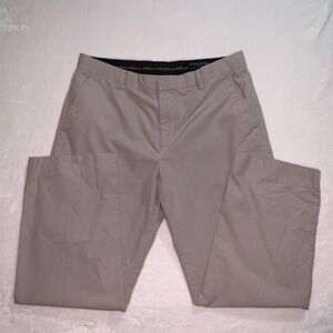 Banana Republic Straight Leg Trousers Khaki Mens Size 36x30‎ Minimalist Career